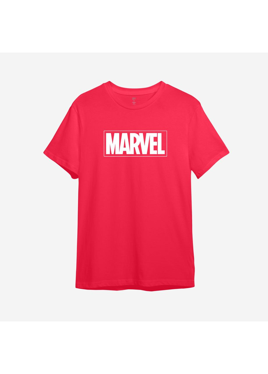 Червона демісезонна дитяча футболка з принтом "marvel" (0010179018134) ТiШОТКА