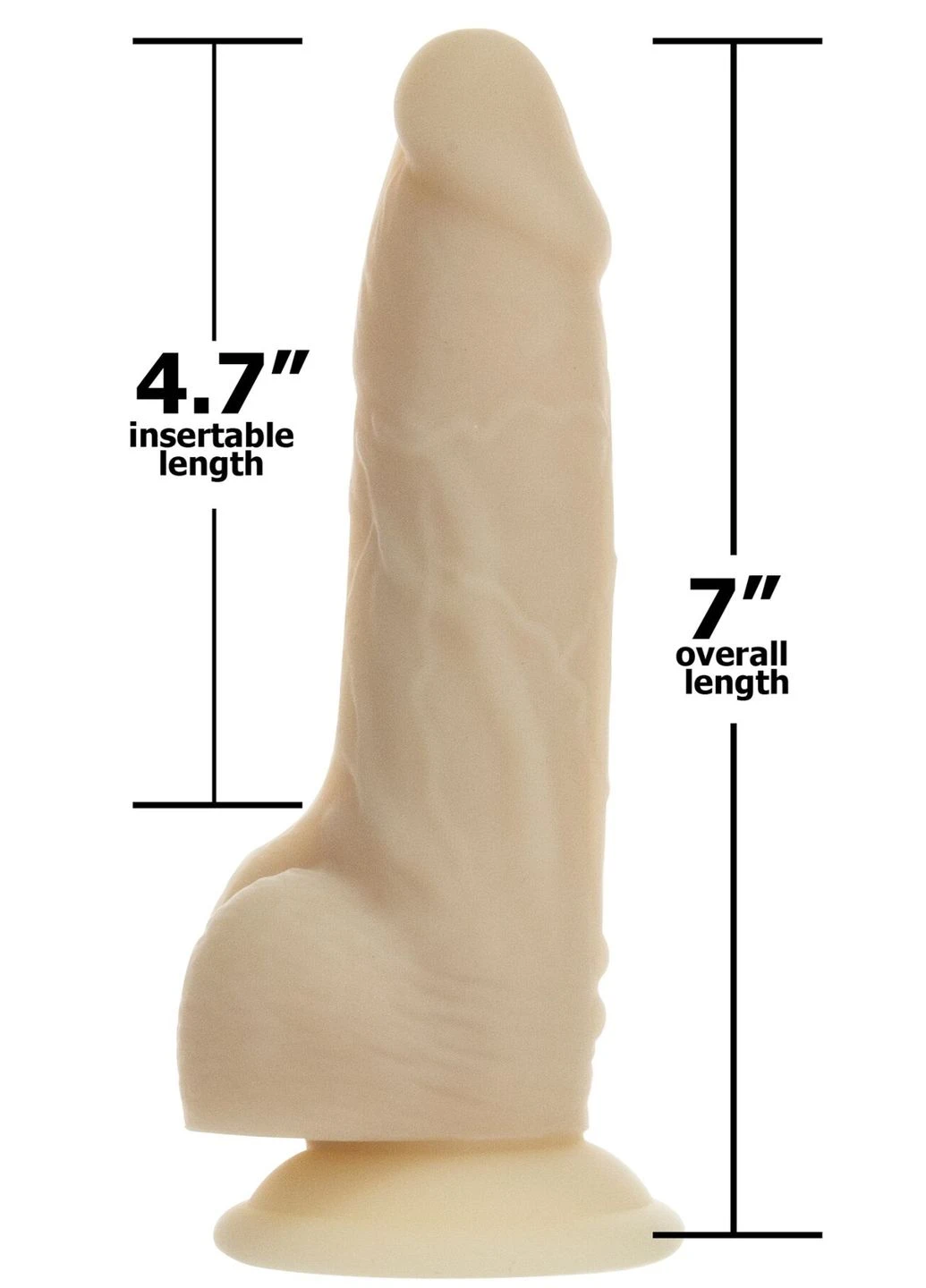 Фаллоимитатор с вибрацией и ротацией Naked Chris 7″ Rotating & Vibrating Dong, пульт ДУ ADDICTION (369946228)