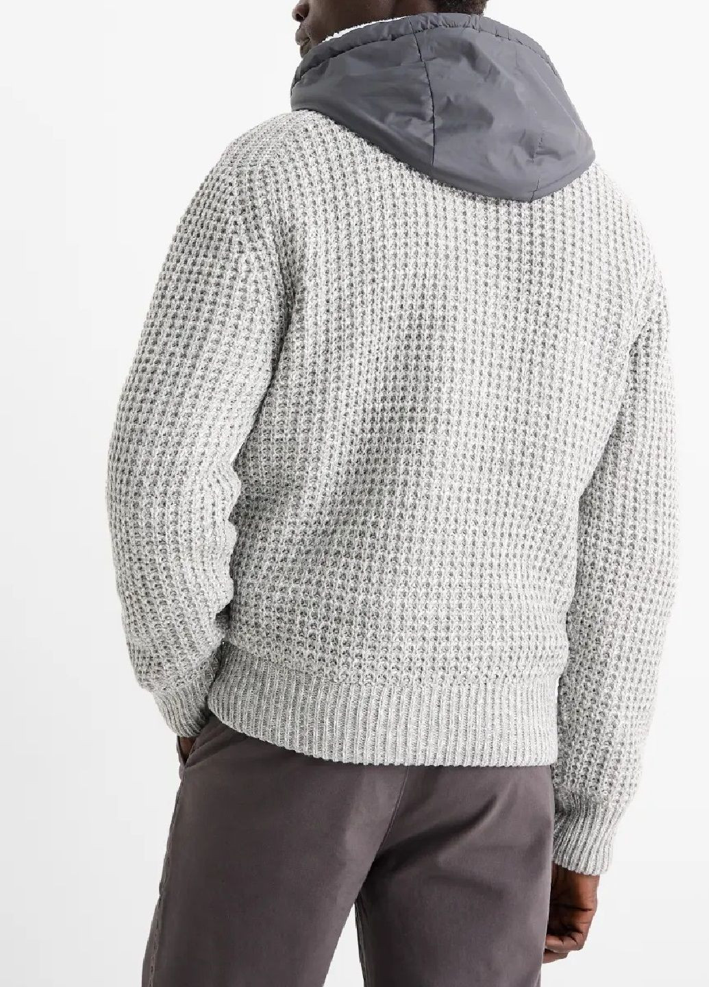 Светло-серый демисезонный кардиган C&A