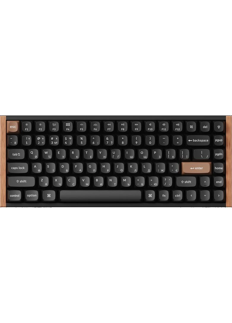Клавиатура беспроводная K2 HE Magnetic Switch Black RGB (K2H-F1-UA) Keychron (395125986)