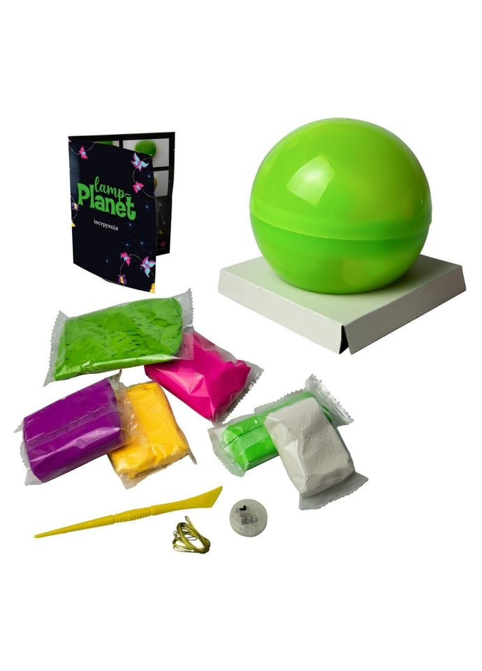 Набір для творчості "Lamp-planet" 30224 пластмасові напівсфери No Brand (339776549)
