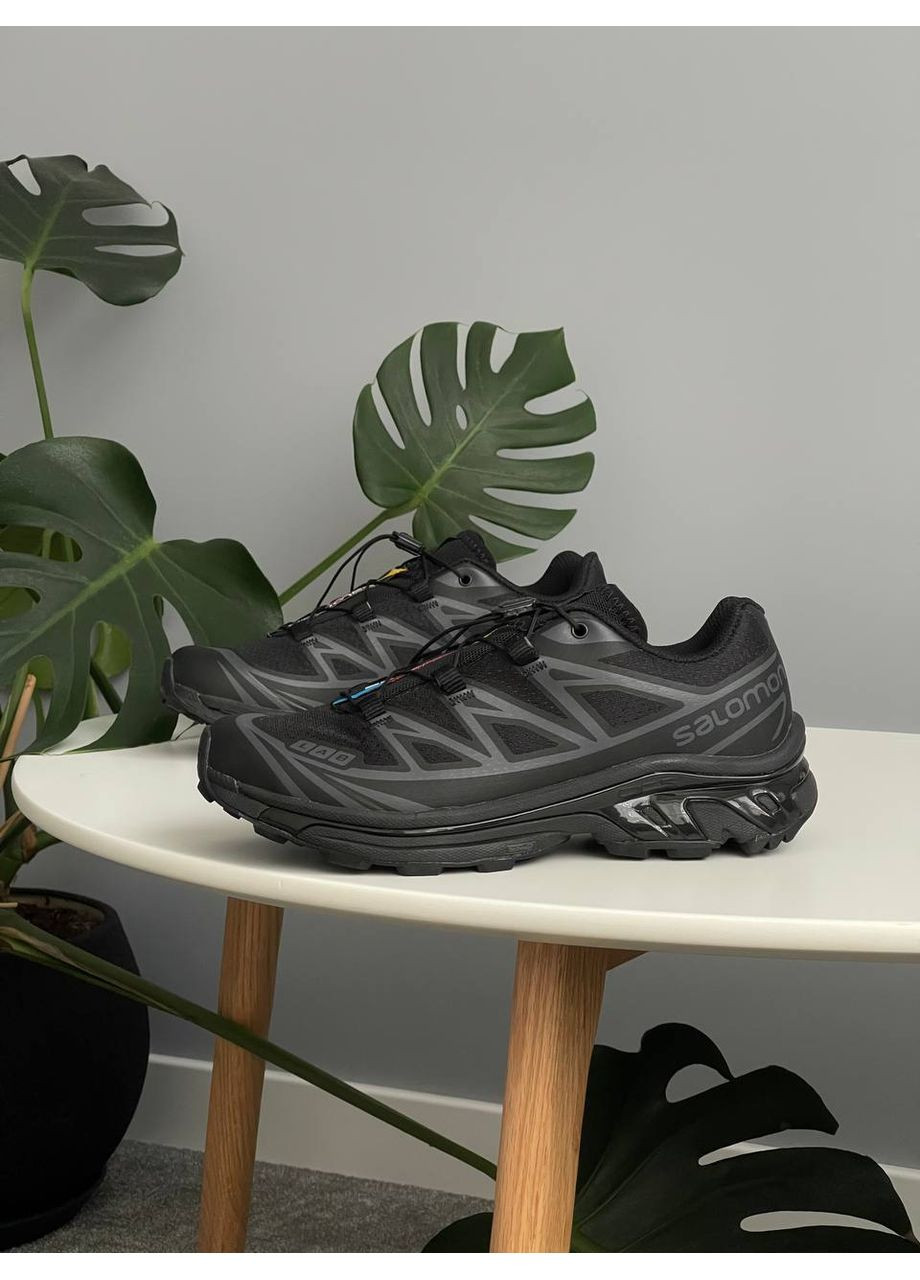 Кросівки жіночі і чоловічі Salomon XT-6 Adv Dover Black | Саломон ХТ-6 чорні No Brand чорні демісезони (361312702)