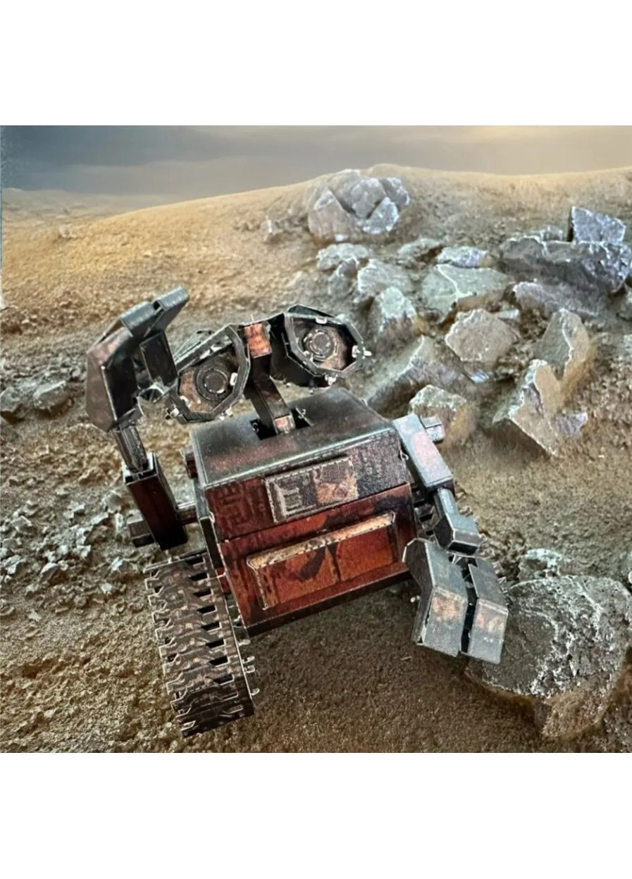 Металлический 3D конструктор Робот ВАЛЛ‑И, пазл для подростков и взрослых, развивающий коллекционный набор No Brand (364191404)