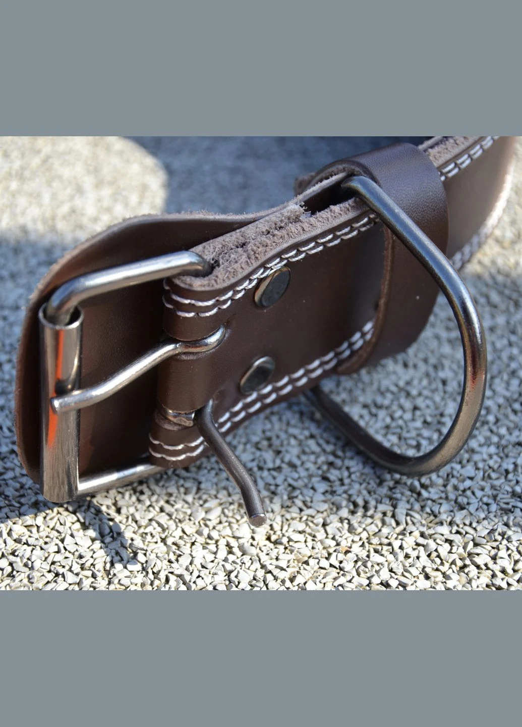 Пояс для тяжелой атлетики MFB-246 Full leather кожаный Chocolate brown (A-012693) Mad Max (314711444)