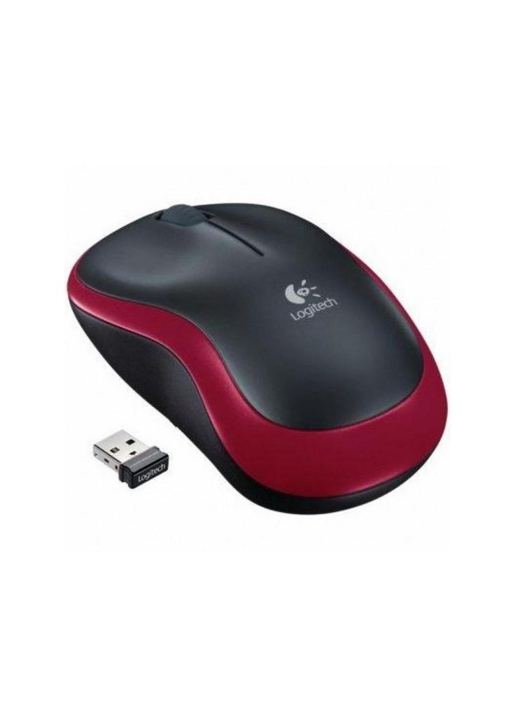 Мышка (m492650) Logitech M185 red (369037195)
