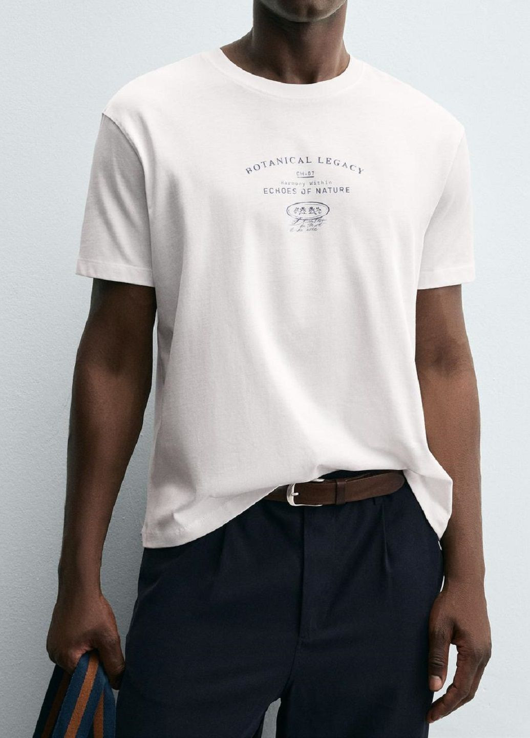 Світло-бежева футболка Zara