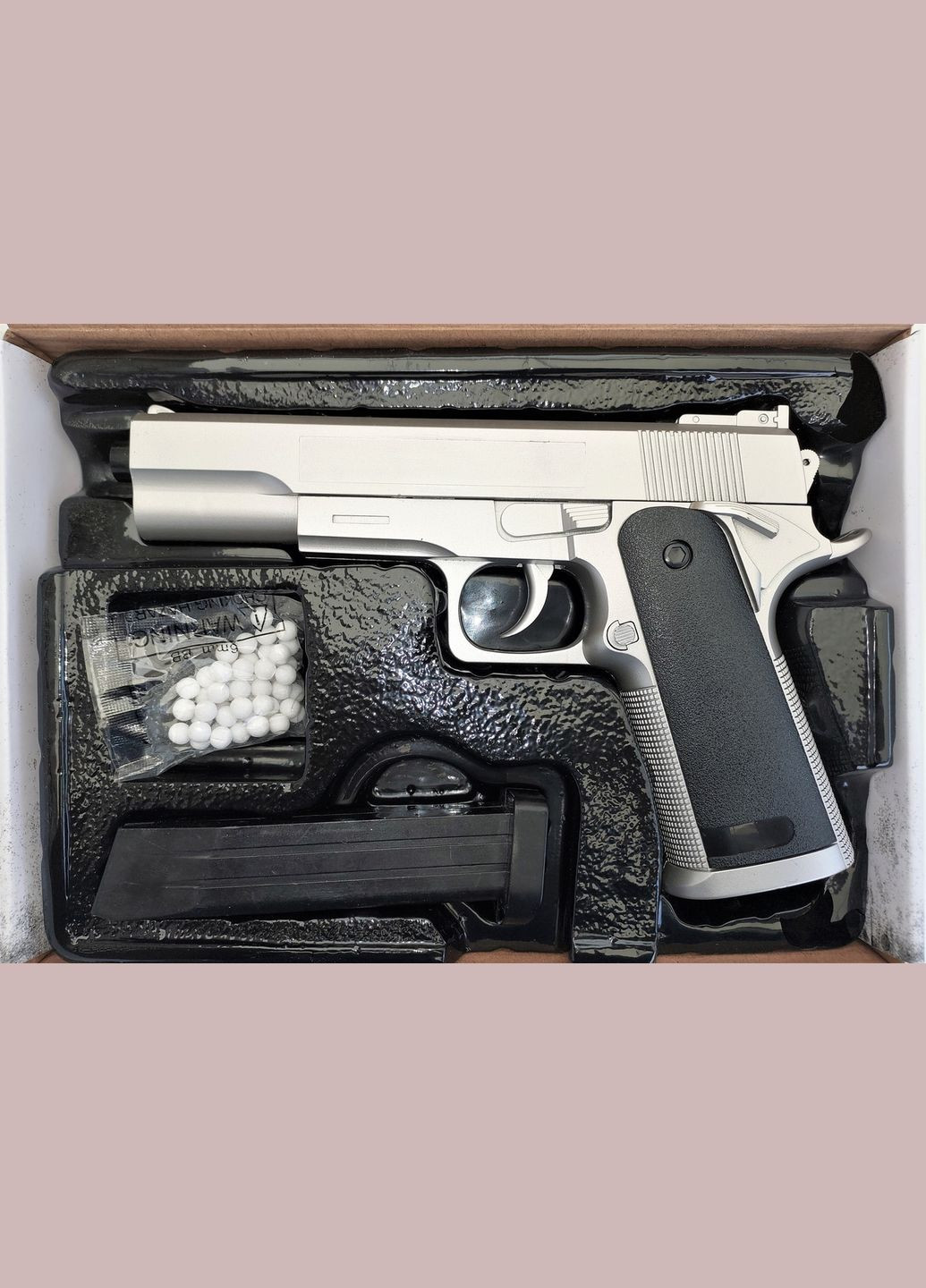 Детский игрушечный пистолет G.053S (Кольт 1911) Galaxy (301085515)