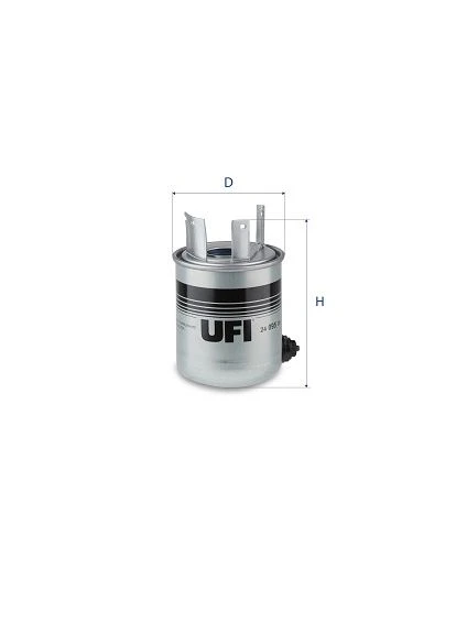 Фільтр паливний UFI 24.095.06 (400272507)