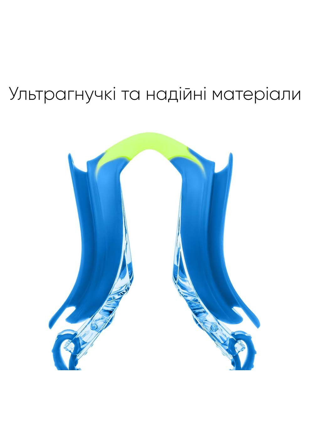 Дитячі окуляри для плавання Ailao JR Anti-fog Салатовий Синій Renvo (323203975)