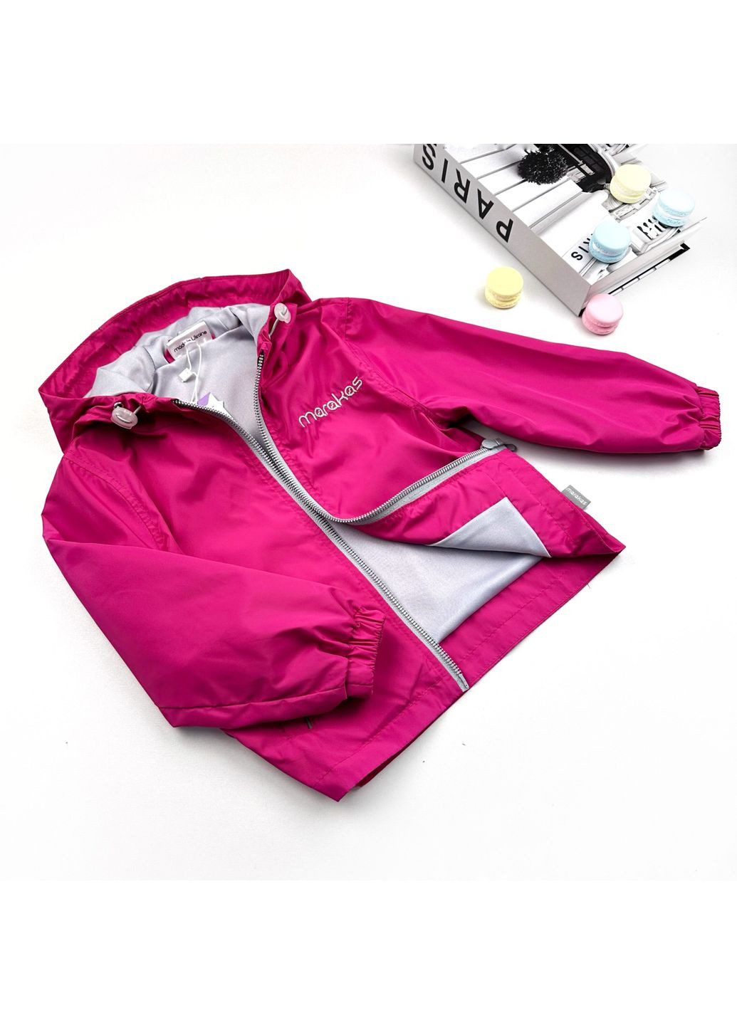 Малиновая демисезонная ветровка Marakas