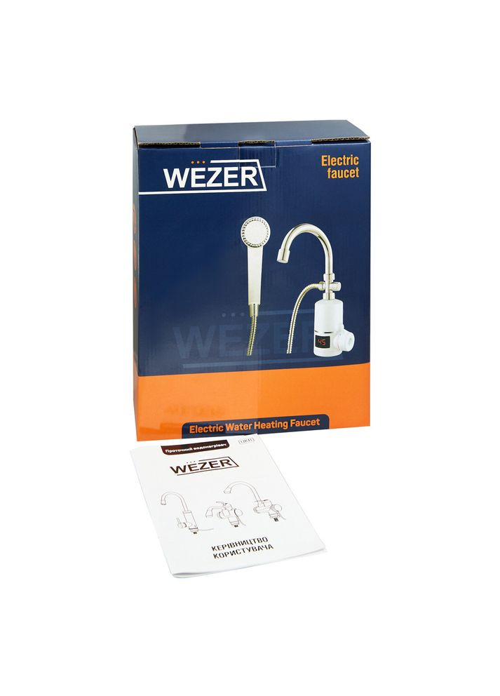 Електричний проточний водонагрівач Wezer (275335836)