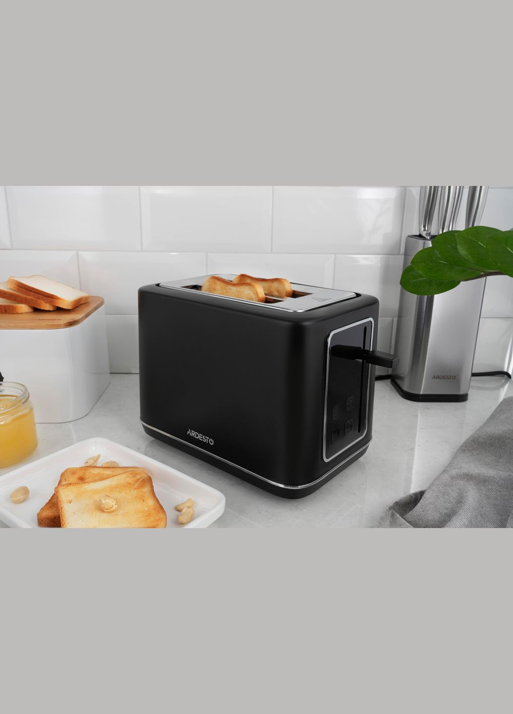 Тостер Elegance T-K301E 800 Вт, LED дисплей, пластик, Ardesto (315350523)