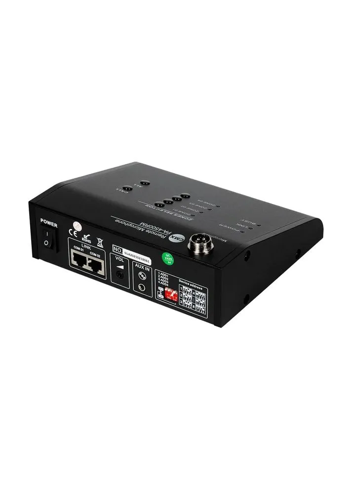 Мікрофон виносний пейджинговий PA-4500RM, 4 зони (16-00022) CMX (341318008)
