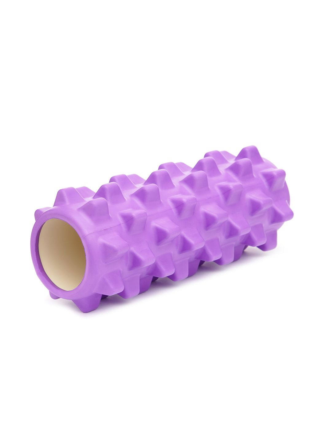 Масажний ролик EVA 33 x 14 см (валик, роллер) XR-0322 Violet Cornix (304252772)