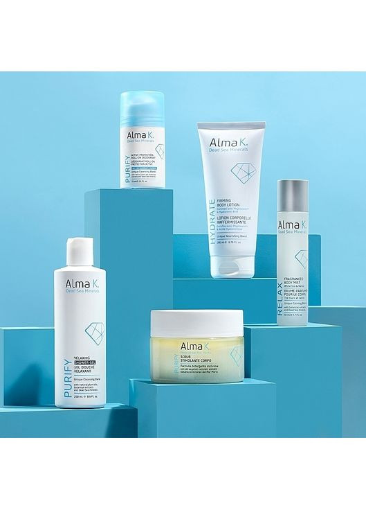 Розслаблювальний гель для душу Purify Relaxing Shower Gel 250ml (705907-31160847) Alma K (368659375)