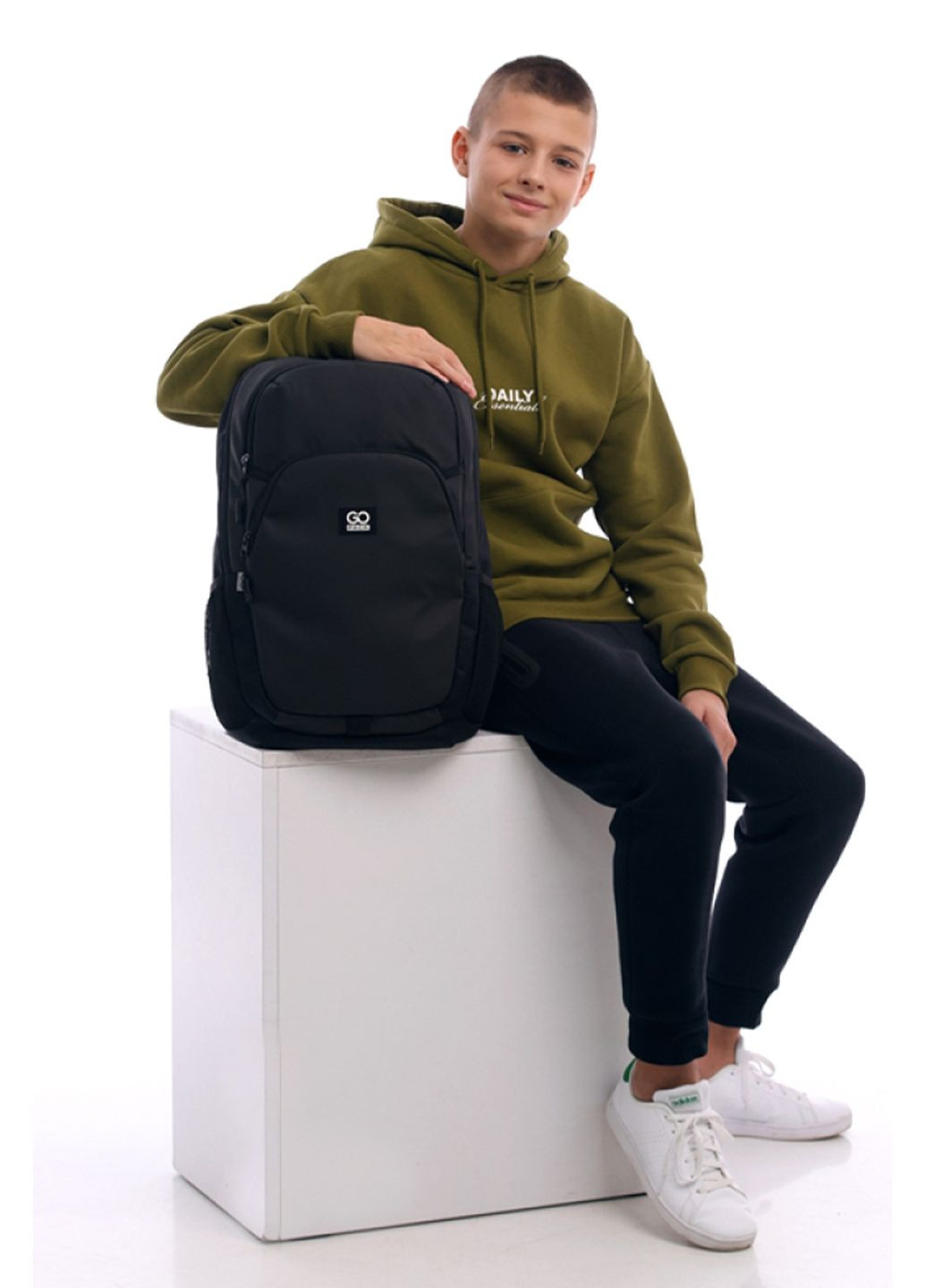 Рюкзак Education Teens колір чорний CB-00281092 GoPack (341485792)