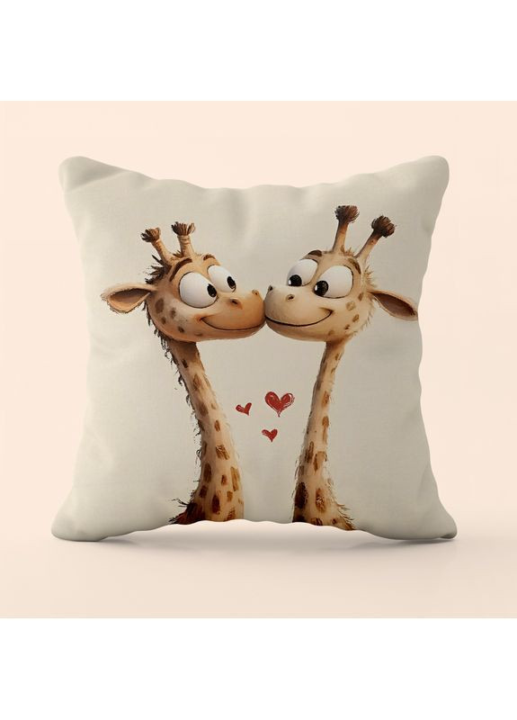 Подушка «Закохані жирафи » Sleeptime (366870408)