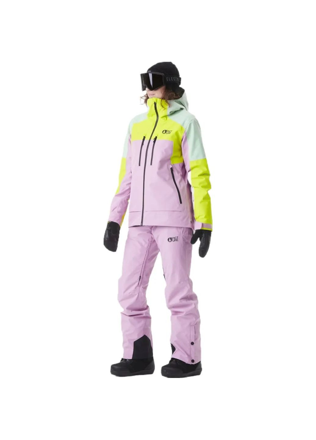 Рожева демісезонна куртка exa jkt wms (2025) Picture Organic