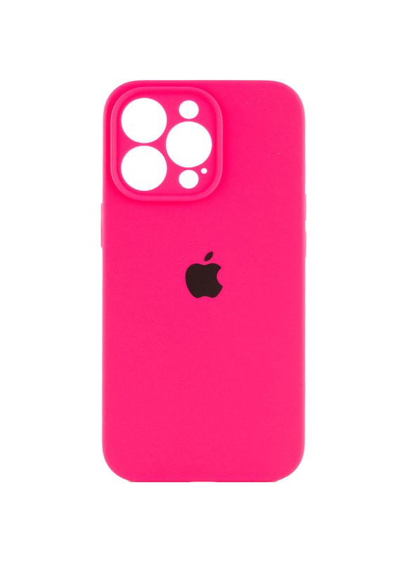 Чехол Silicone Case Full Camera Protective (AA) для Apple (6.7") Розовый | Barbie pink Epik iPhone 15 Pro Max (301083547)