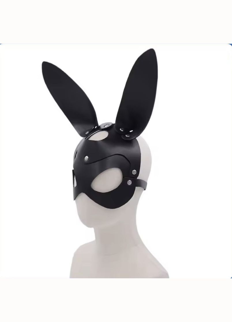 Маска кролика/зайчика з поліуретану (PU) з металевими елементами No Brand (341305829)