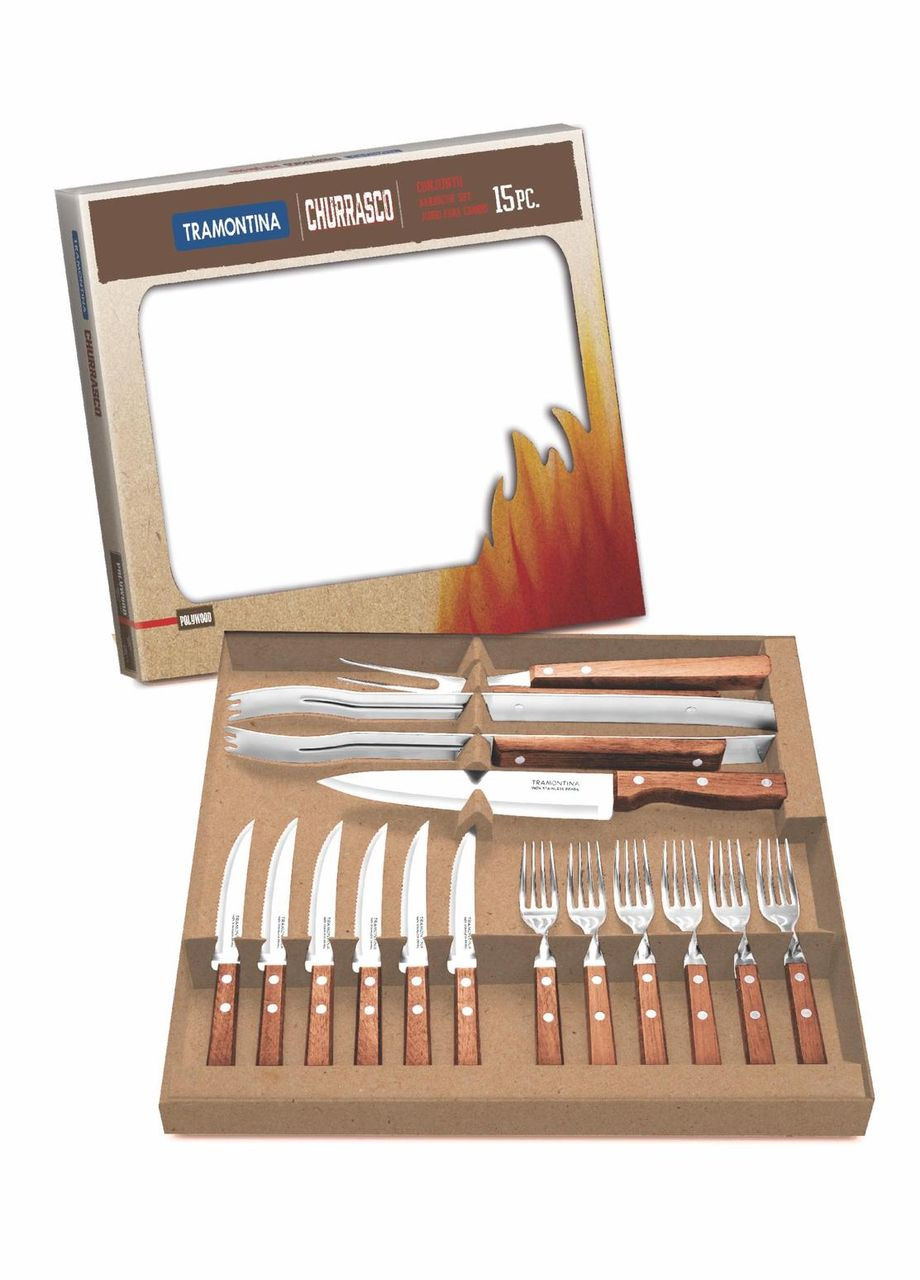 Набір приладів для барбекю (15 пр) (22399/028 Barbecue) Tramontina (342106080)
