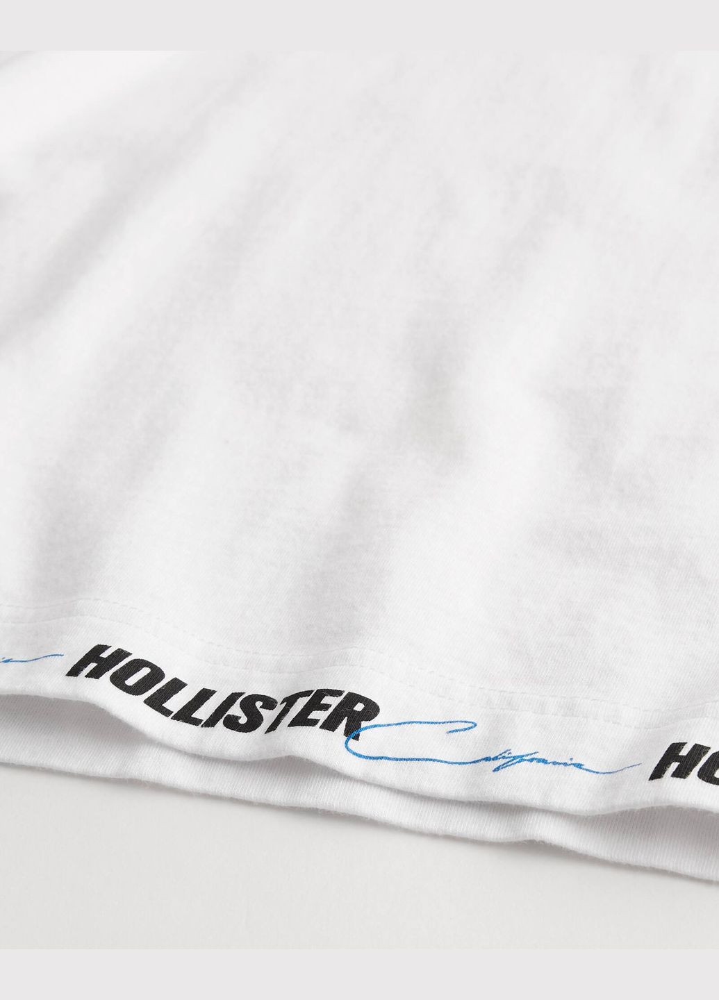 Белая футболка hc9337m Hollister