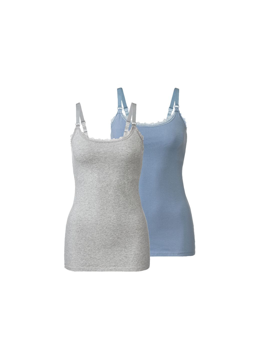 Майка для кормящих мам с вшитым топом набор 2 шт. для женщины LYCRA® 499415-1 Esmara — 331647761