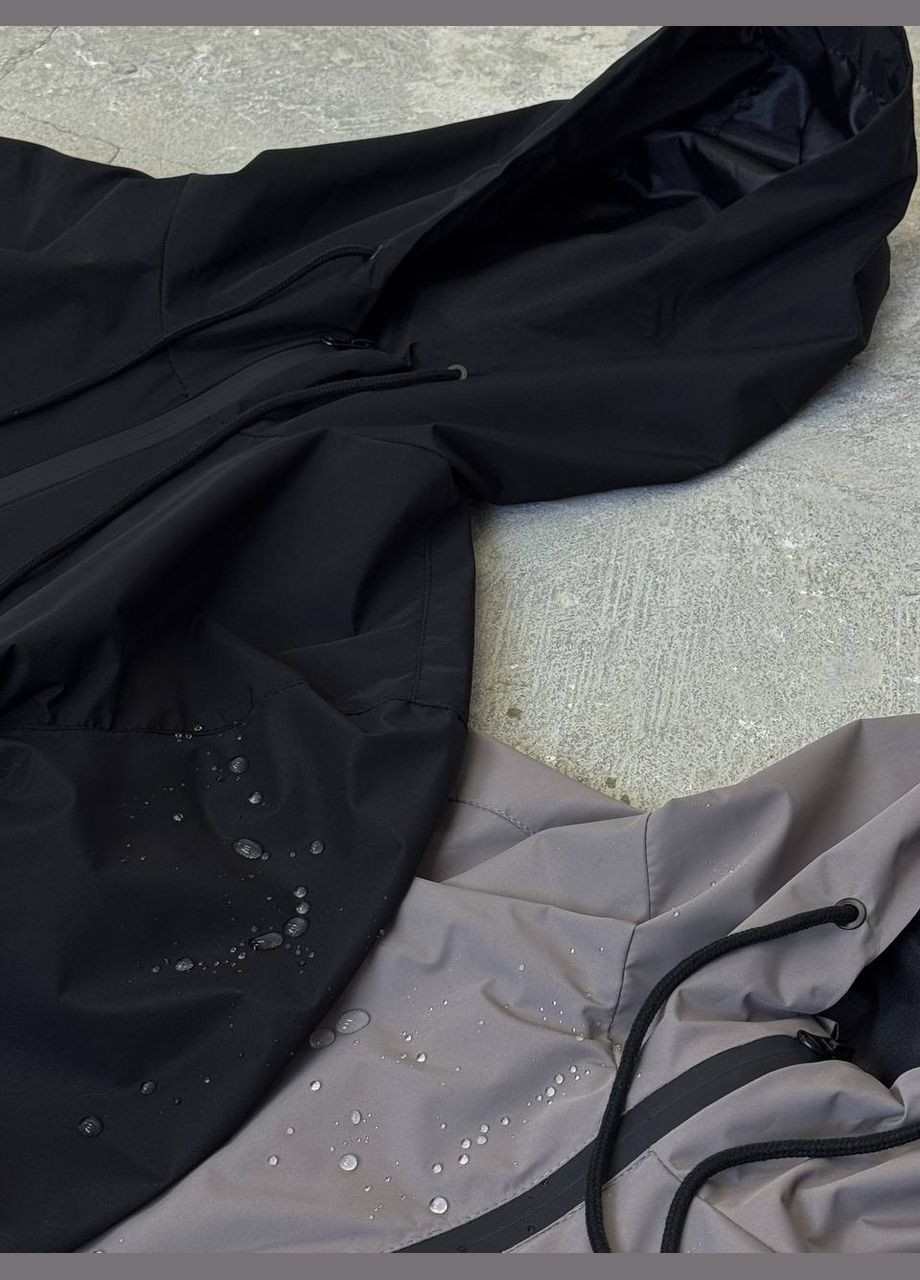 Черная ветровка No Brand