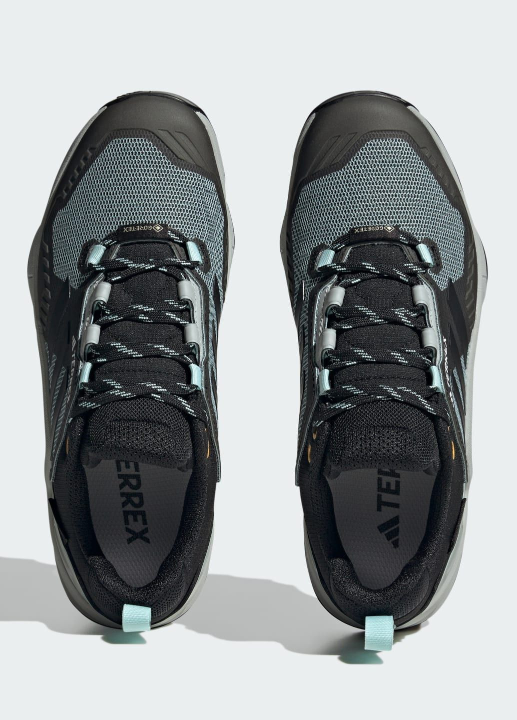 Бирюзовые всесезонные кроссовки terrex swift r3 gore-tex adidas