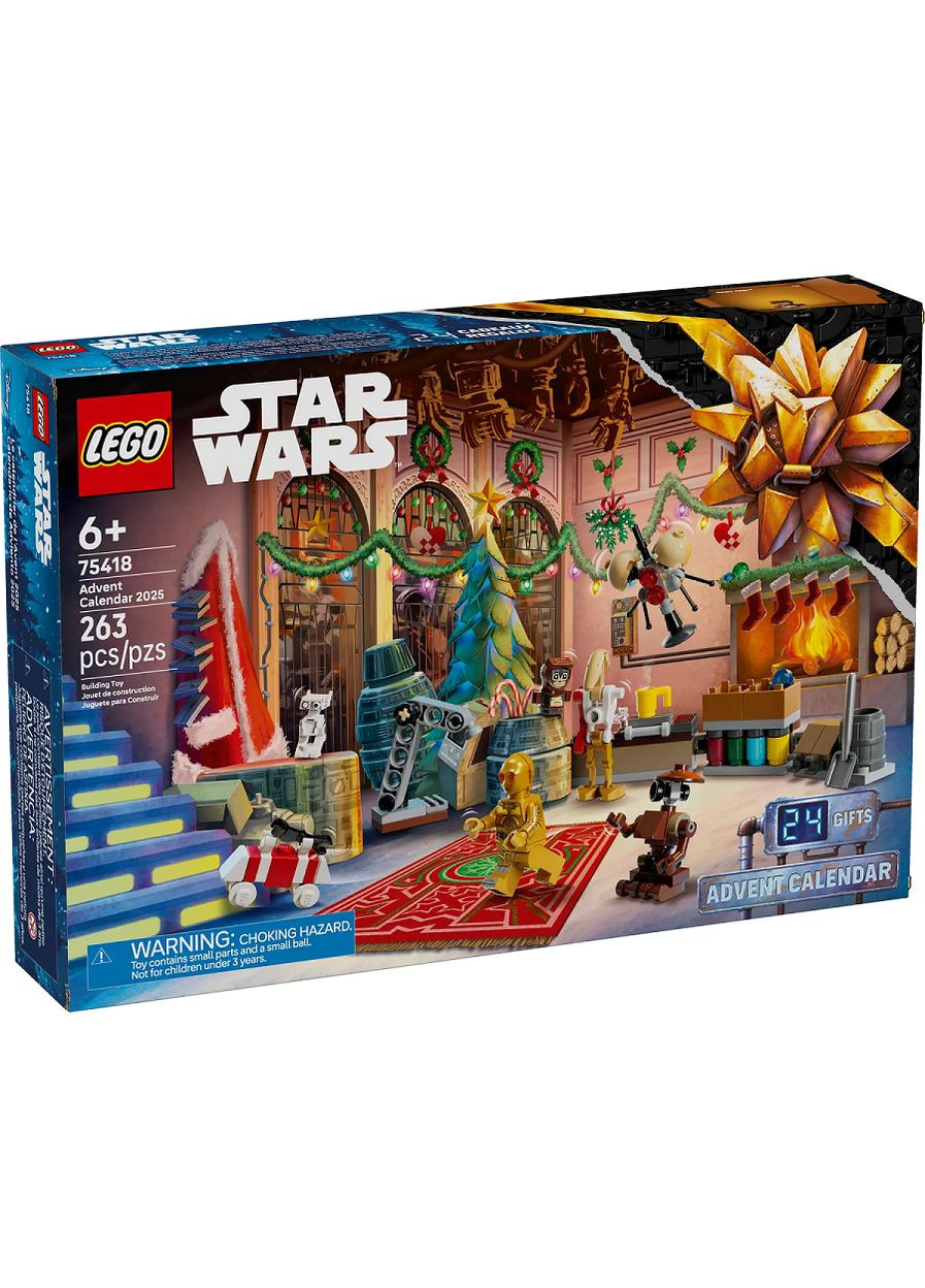 Конструктор Advent Star Wars 2025 Lego (367074222)