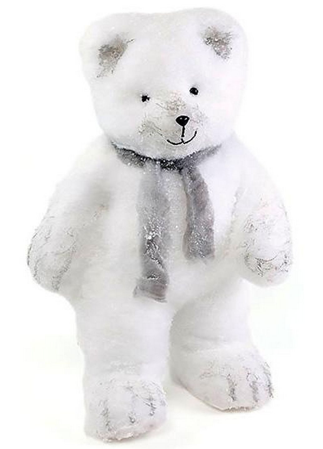 Новорічна декоративна іграшка під ялинку "ведмідь у шалику" Bona (282588969)