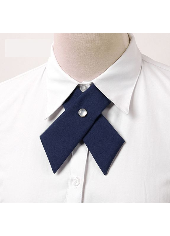 Крос-краватка у стилі аніме темно-синя No Brand (360920604)