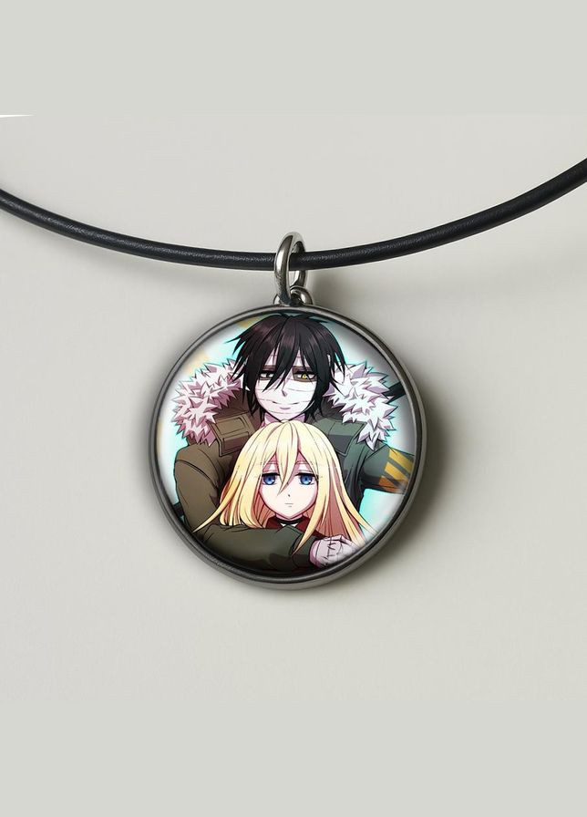 Підвіска (кулон) Аніме Янгол кровопролиття #06 (круглий) No Brand (328050285)