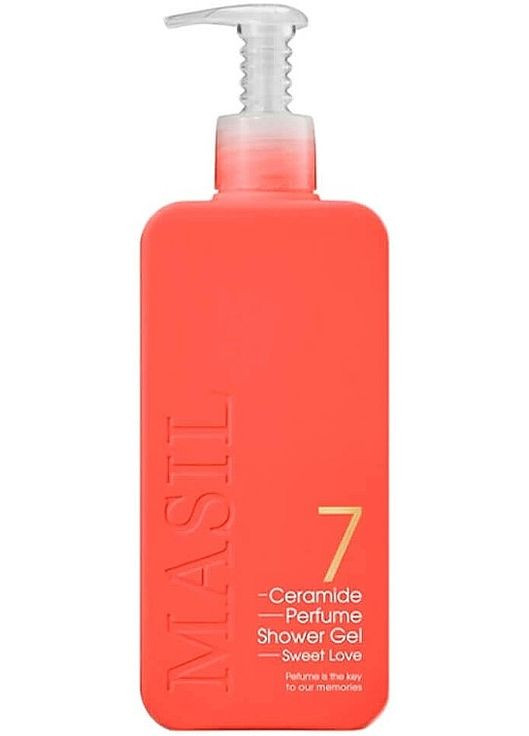 Гель для душа с ароматом ириса 7 Ceramide Perfume Shower Gel Sweet Love 300ml (1195821-150026) MASIL (368628614)