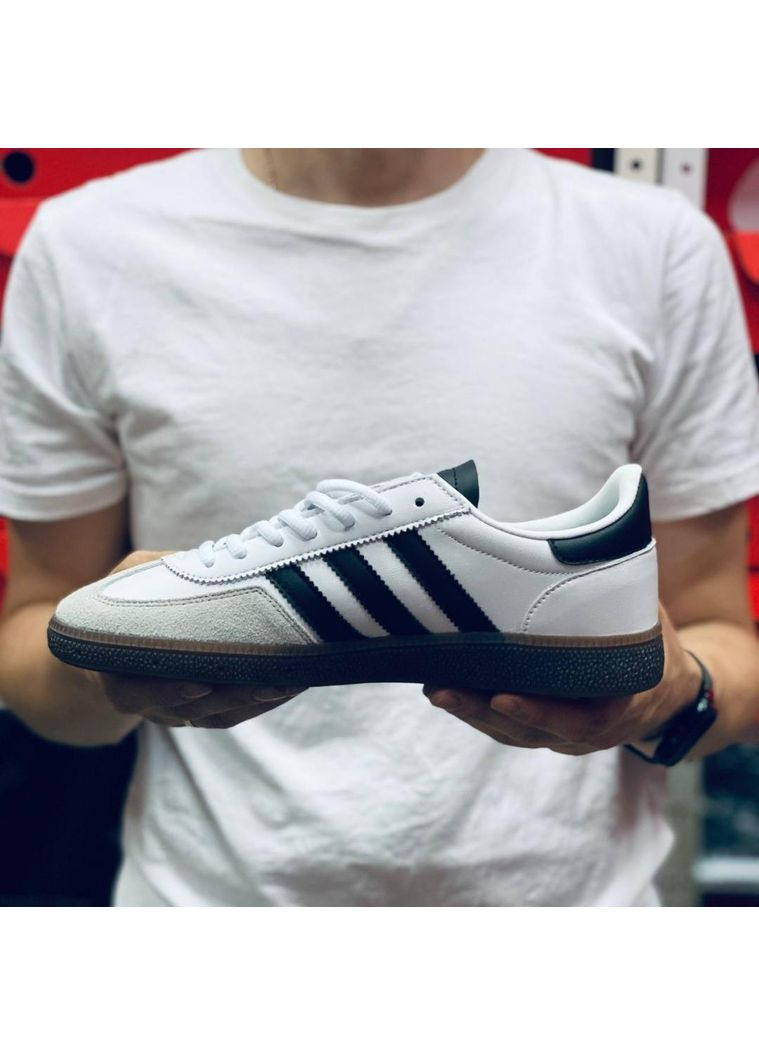 КРОСІВКИ ЖІНОЧІ ADIDAS SPEZIAL HANDBALL DARK BLUE АДІДАС СПЕЦІАЛ No Brand білі демісезони (367170529)