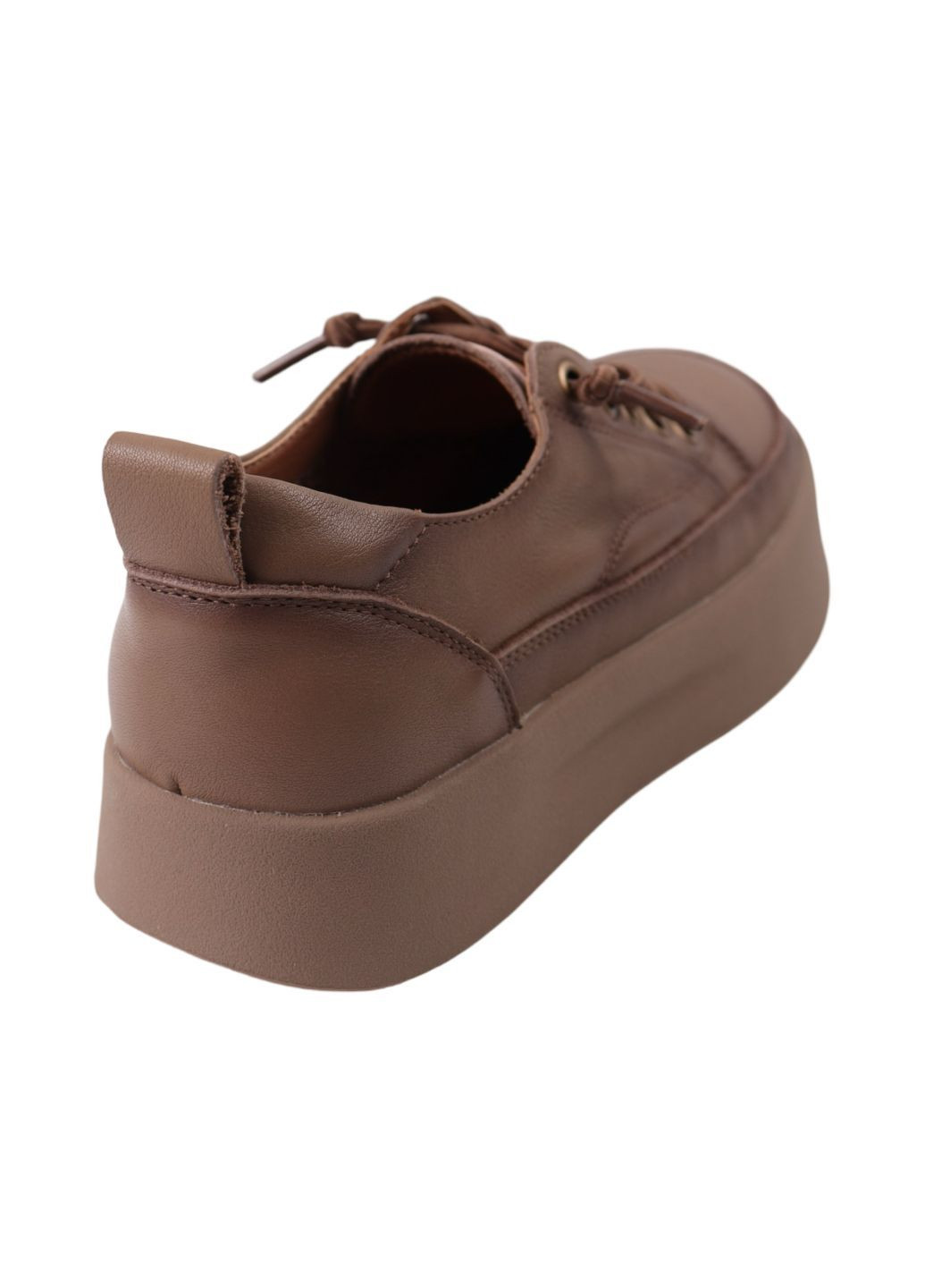 Бежевые кеды женские капучино натуральная кожа Gifanni 302-24DTC