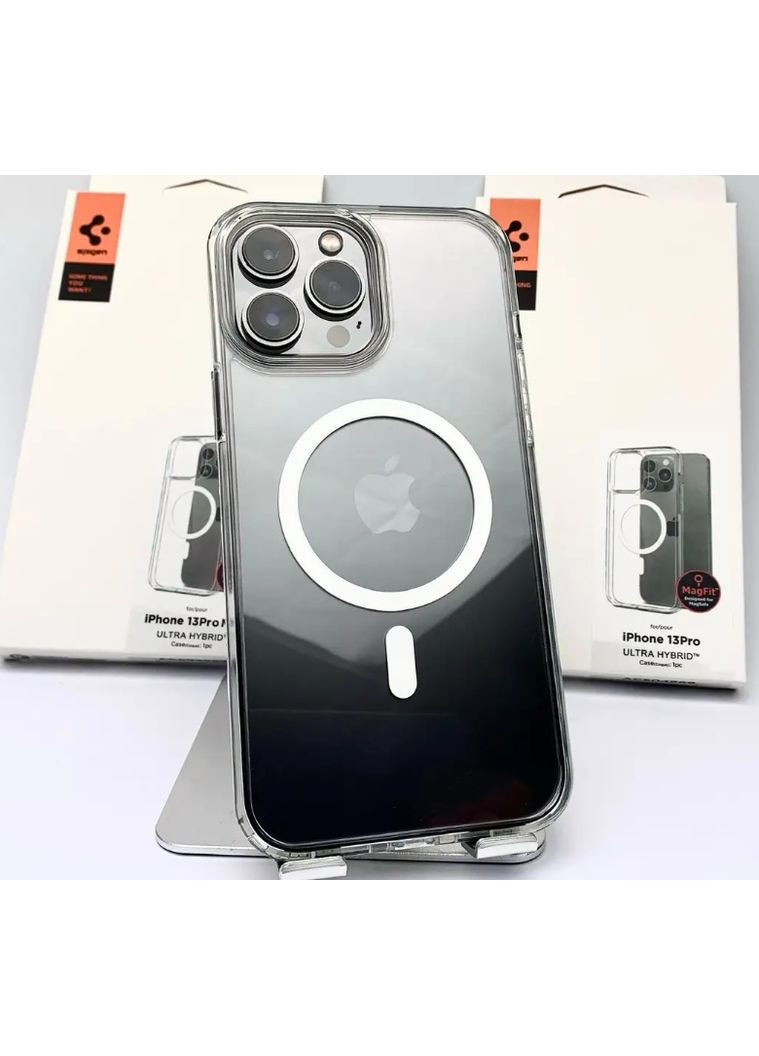 Чохол Magsafe Ultra Hybrid case для iPhone 13 PRO магнітний 13 ПРО crystal clear No Brand (369137573)