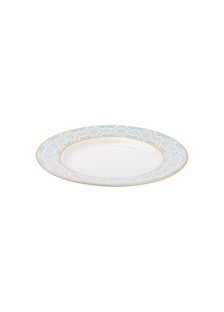 Тарілка десертна керамічна 19 см з орнаментом Yiwu (361305002)