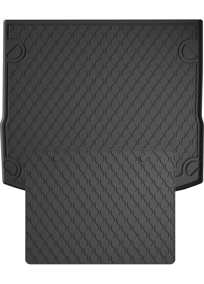 Резиновые коврики в багажник для Ford Focus (mkIII) 2010-2014 (EU) (универсал) (багажник с защитой) (GR Gledring (361232297)