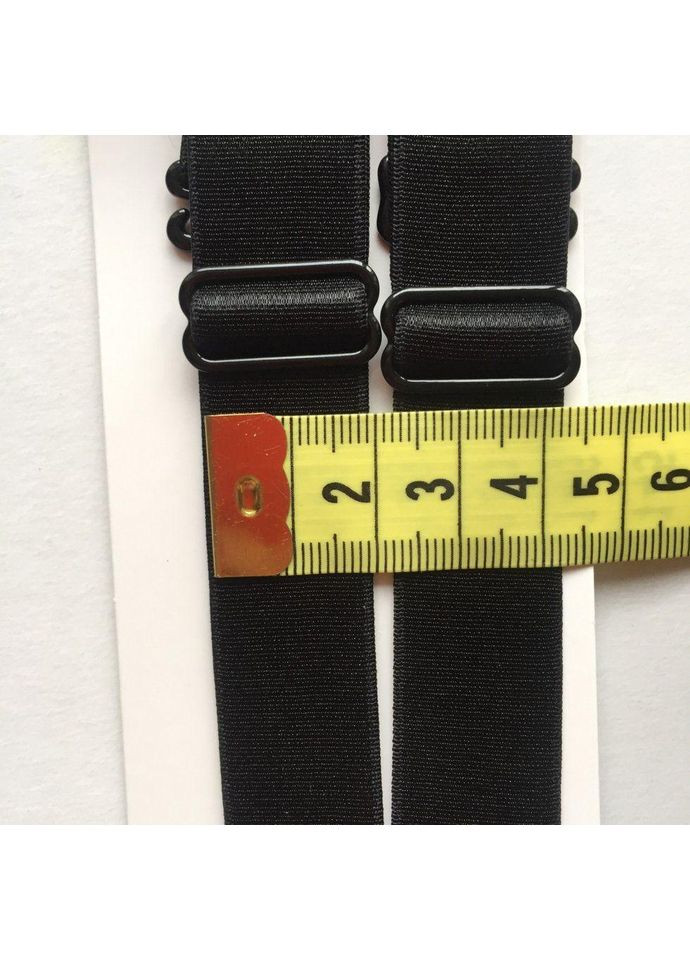 20 мм комплект бретелек для белья - черный Plus-plus (352746247)