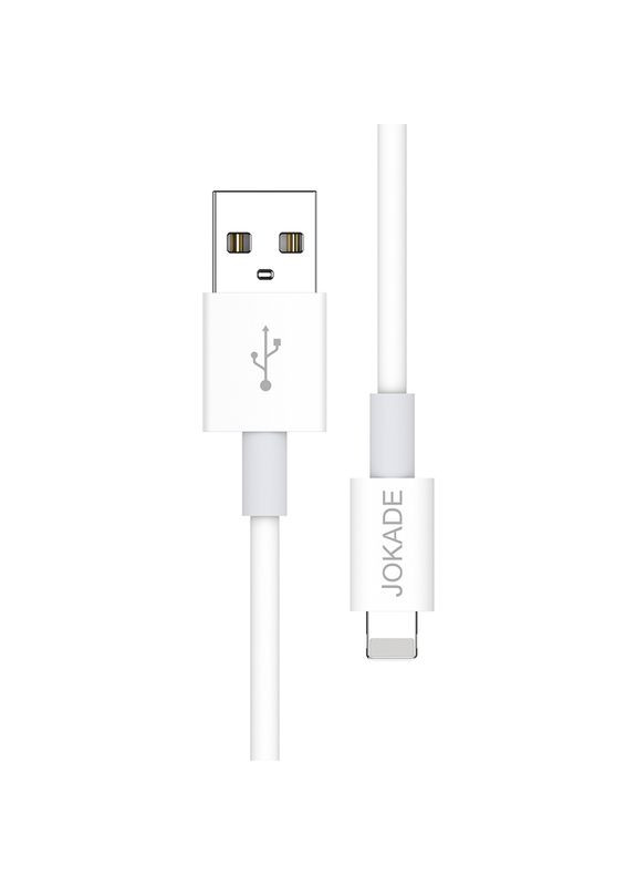 Кабель JA016 USB – Lightning 5A/1м- белый Jokade (368852401)