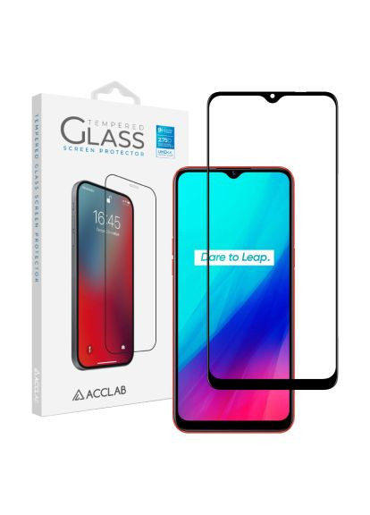 Скло захисне (1283126508455) ACCLAB Full Glue Realme C11 (366660440)