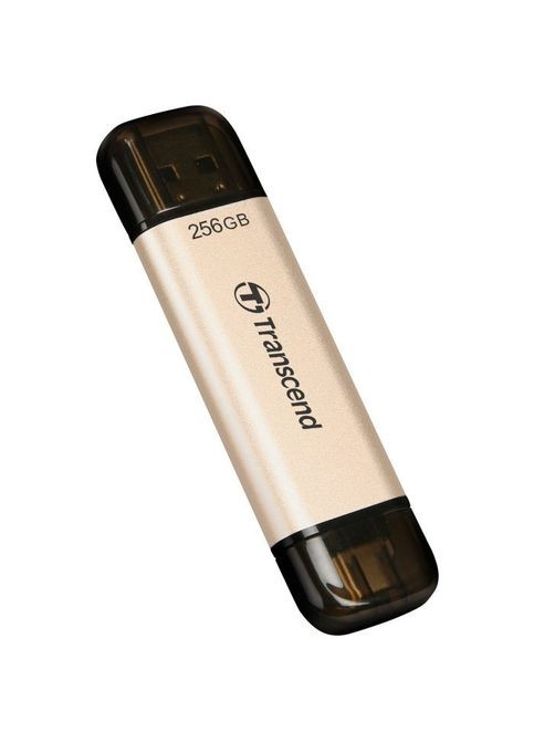 USB флэш-накопитель 256GB JetFlash 930 GoldBlack USB 3.2/Type-C (TS256GJF930C) Transcend 256GB JetFlash 930 Gold-Black USB 3.2/Type-C (295930467)