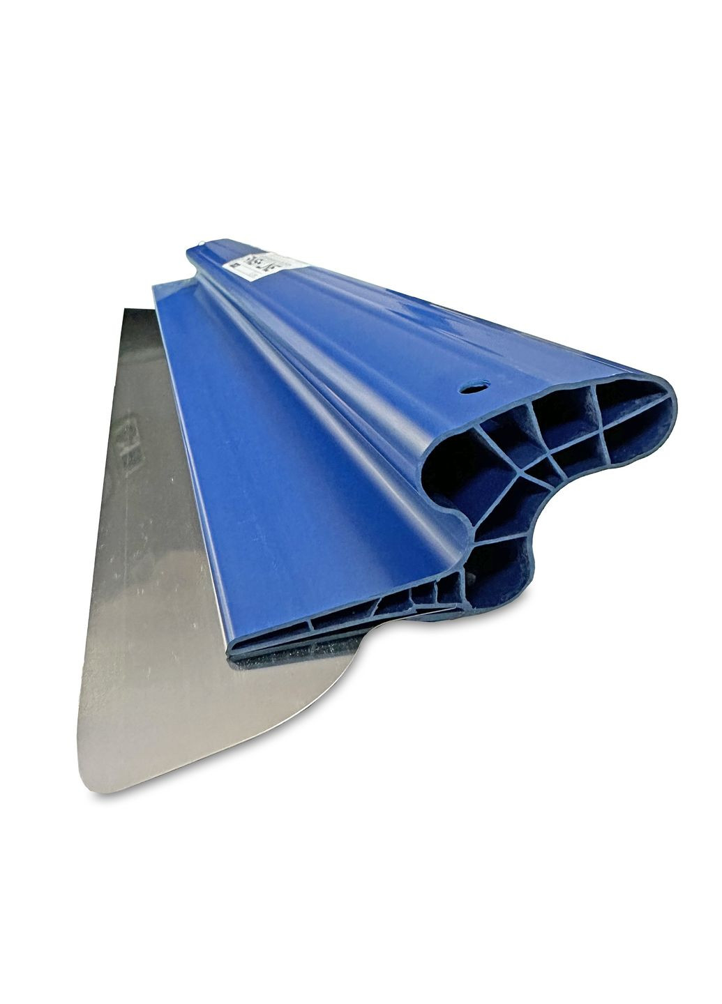 Шпатель механический FINISH LINE пластмассовая ручка с сменным лезвием 800х0,4мм " " WoffMann (339669038)