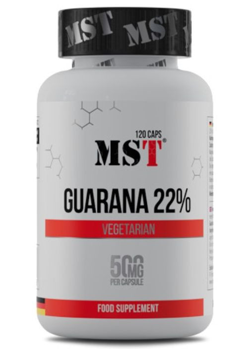 Гуарана 500 мг Guarana 22% 120 капс MST (351864083)