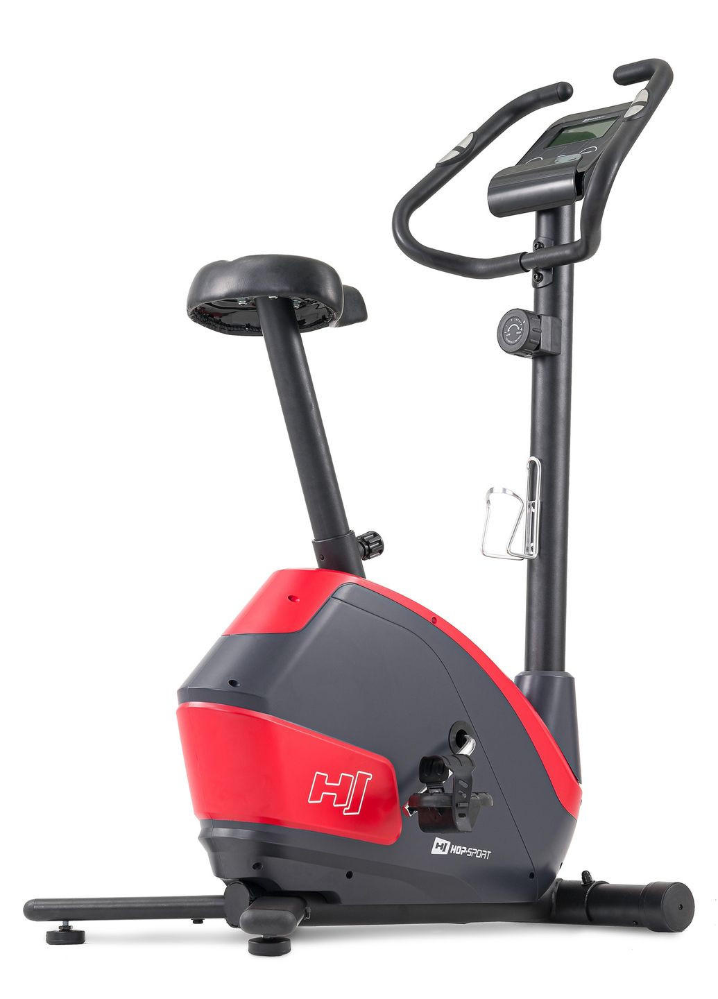 Велотренажер магнитный HS-035H Leaf красный Hop-Sport (301538817)