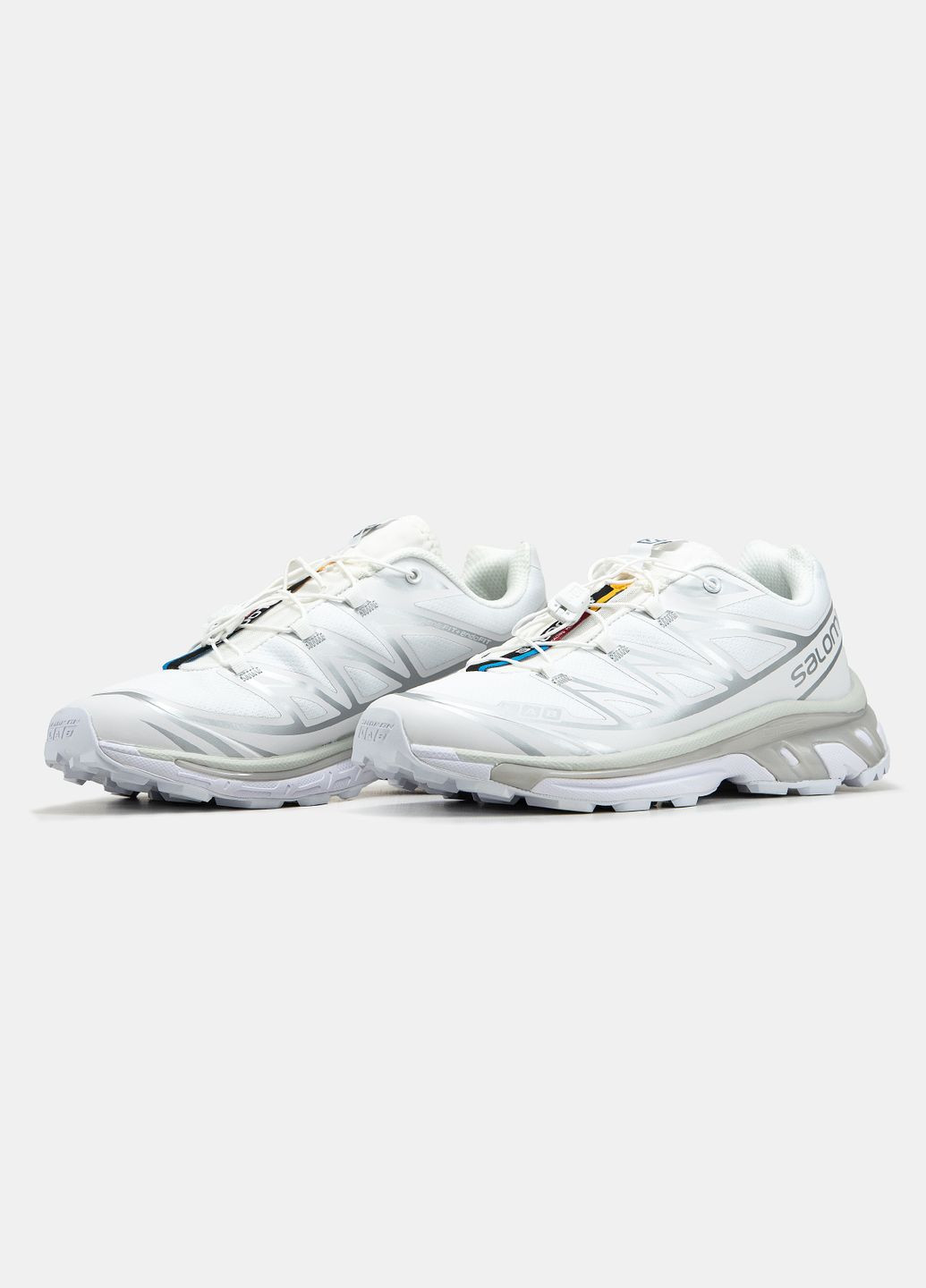 Кросівки жіночі і чоловічі Salomon XT-6 Soft Ground white | Саломон ХТ-6 Софт Граунд білі No Brand білі всесезони (315155290)