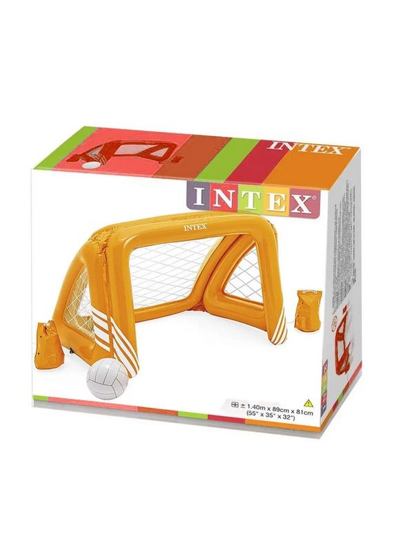 Ворота для футбола и водного поло 58507, надувной мяч, в коробке (6941057402239) Intex (292709332)