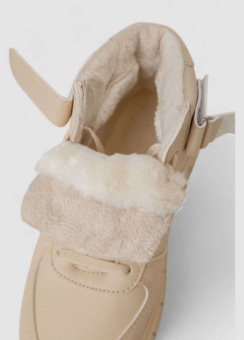 Кросівки жіночі зимові на хутрі Ager Кроссовки бежеві зими (318561149)