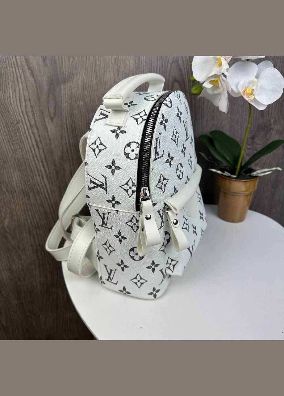 Якісний жіночий мінірюкзачок для дівчат Білий PTR No Brand (334730070)